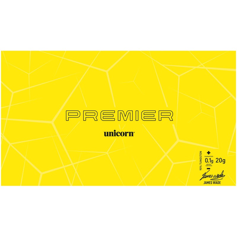 Unicorn Unisex 90% 23g Dart Set, James Wade, Premier, 90/70%