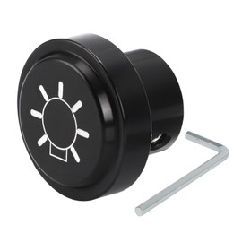 Aluminum Headlight Switch Knobs for 1985-1991 Ford Truck F150 F250 F350 1985-1989 Ford Bronco (1)