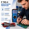 Peak Tech 1 Pair Flexible Multimeter Test Leads 120cm, Safety