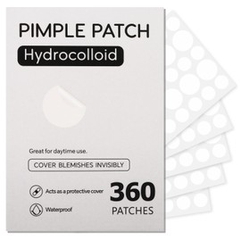 NEARPOW 360 Parches Acné y Espinillas, Pimple Patch Facial Transparente  Parches redondos invisibles. Absorben secreción sin medicamentos. Cuidado... 