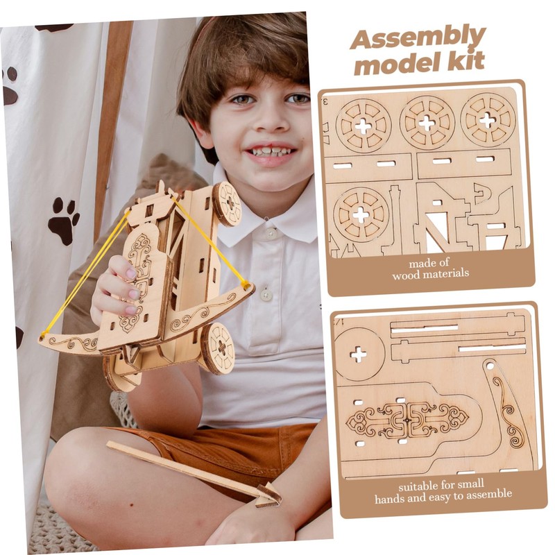 CIYODO 1 Set DIY Catapult Model Assembly Kit Educational Science