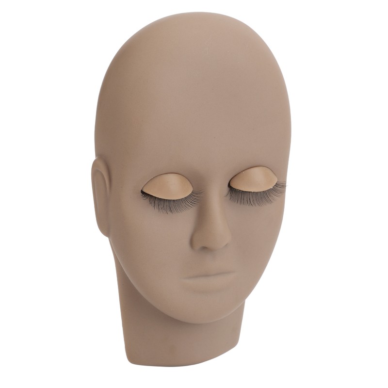 Lash Mannequin Head Makeup Eyelash Extension Practice Doll Head with