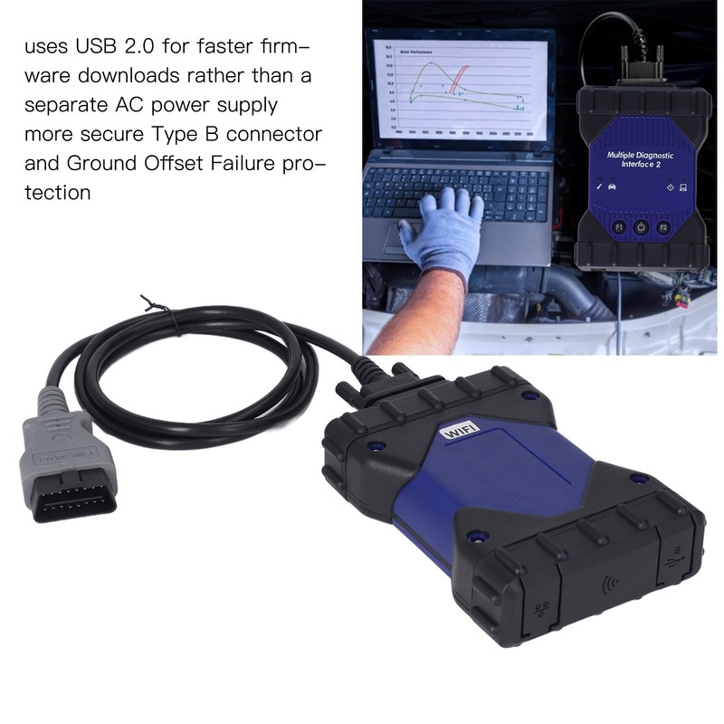 MDI2 Multiple Diagnostic Interface OBD2 Car Communication Interface Diagnostics Scanner