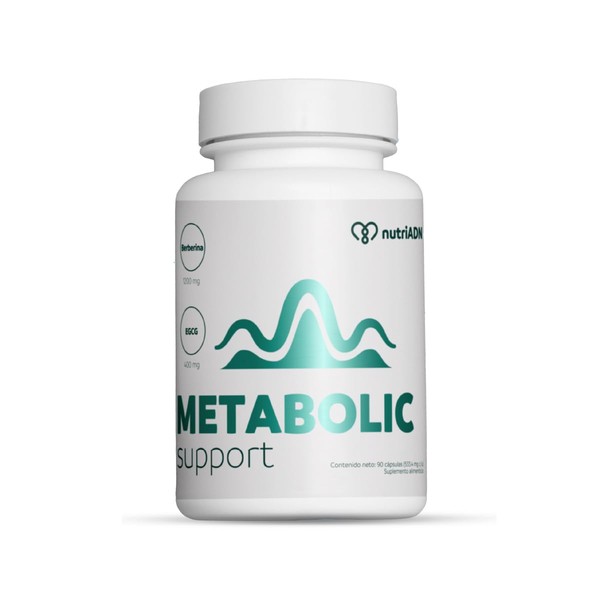 nutriADN – Metabolic Support con Berberina Aristata, EGCG y Picolinato