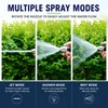 Pressure Washer Nozzle, Long Metal Extension Pole, Ergonomic Non-Slip Handle,