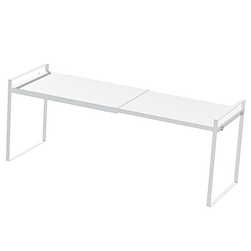 Expandable Kitchen Shelf Organizer Cabinet Countertop Retractable Seasoning Rack