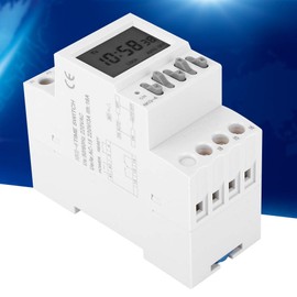 NKG-4 Timer Switch, Digital Timer, Programmable Timer, Compact, Portable, Easy Installation for Controlling School Bells or Factory Bells