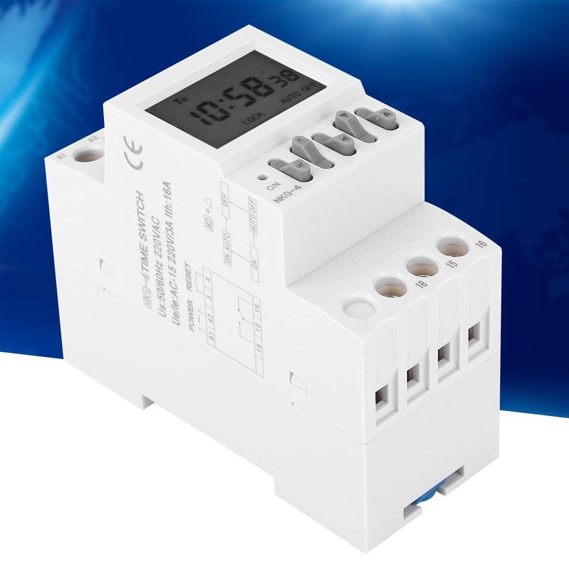 NKG-4 Timer Switch, Digital Timer, Programmable Timer, Compact, Portable, Easy