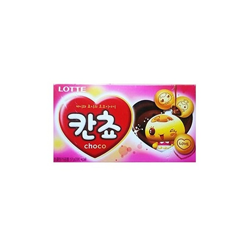 Lotte Kancho Choco Biscuit 1.83-oz (Pack of 10)