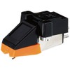 MONACOR EN-24 Stereo Pickup Magnet System with Diamond Needle Orange/Black
