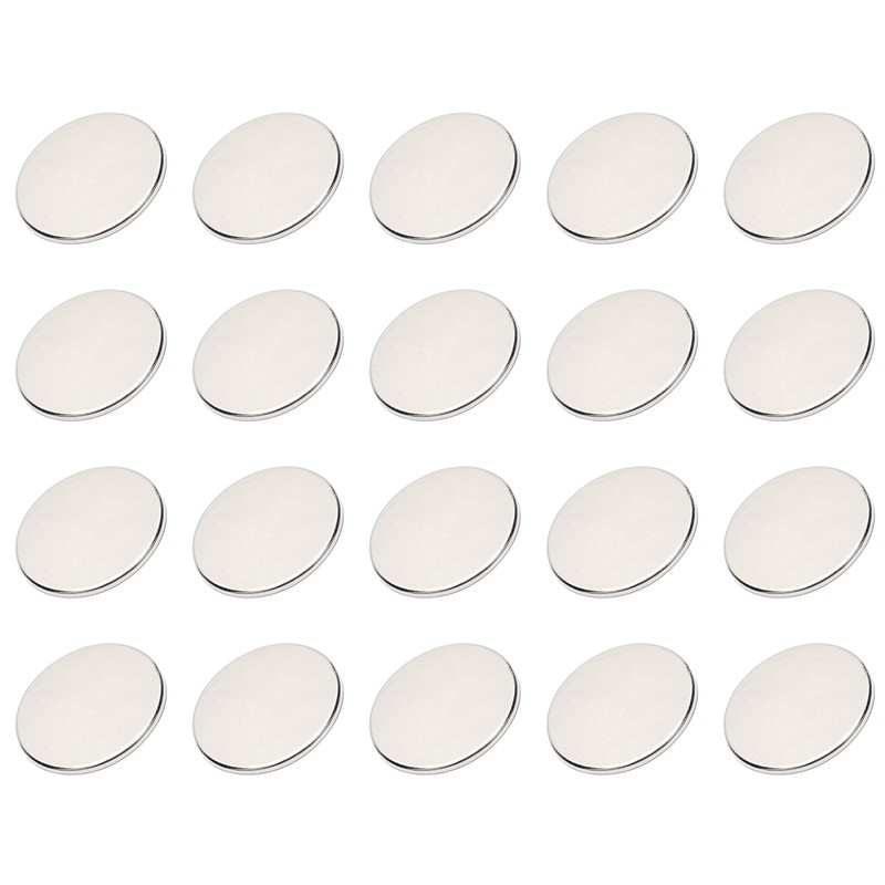 20 Pcs Round Neodymium Magnet Strong Magnetism Heavy Duty Multifunctional