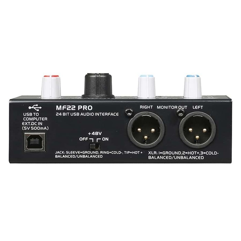 ICM MF-22 USB Audio Interface with 2 Class A Mic