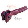 7pc Grinding Wheel Dresser Replacement Blades -Power Grinder Accessories -
