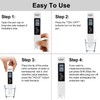 Aideepen 3-in-1 LCD Digital Water Quality Tester with Backlight, TDS/EC
