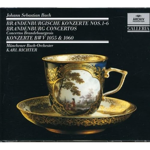 6 Brandenburg Concertos: Bwv 1055 1060