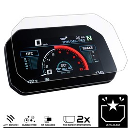 Speedo Angels Dashboard Screen Protector compatible with F800GS / F900GS (ADV) (2024-) 2 x Ultra Clear