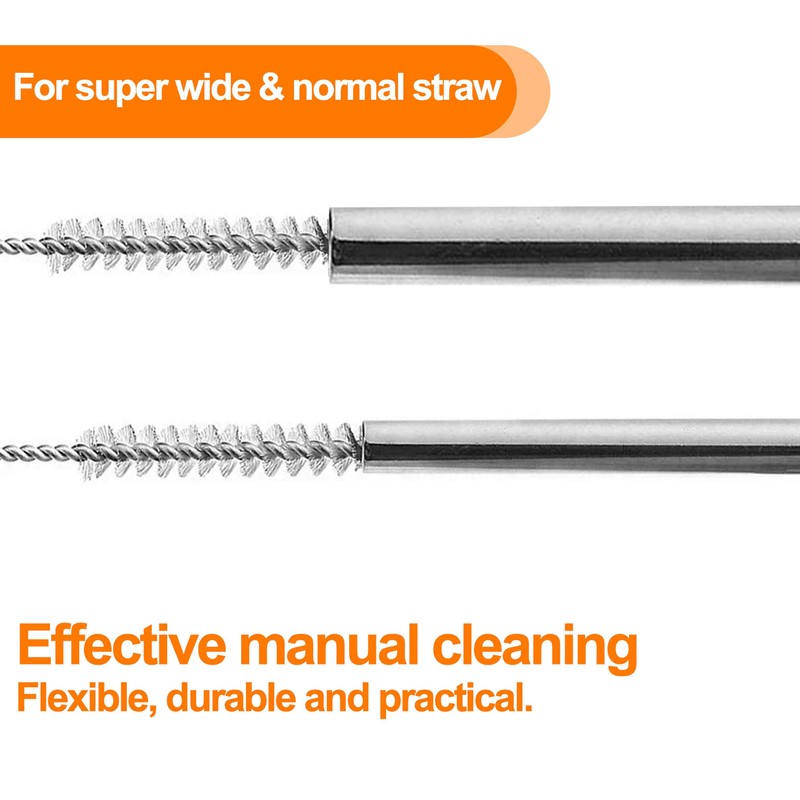 KEUYE Straw Cleaner Brush Perfectly Fits For YETI, Straw Cleaner