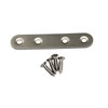 Stainless Steel Corner Bracket Flat Straight Plate Joint Connector Pack