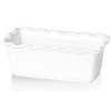 HAOTOP Porcelain Nonstick Baking Bread Loaf Pan, 8.5 x 5
