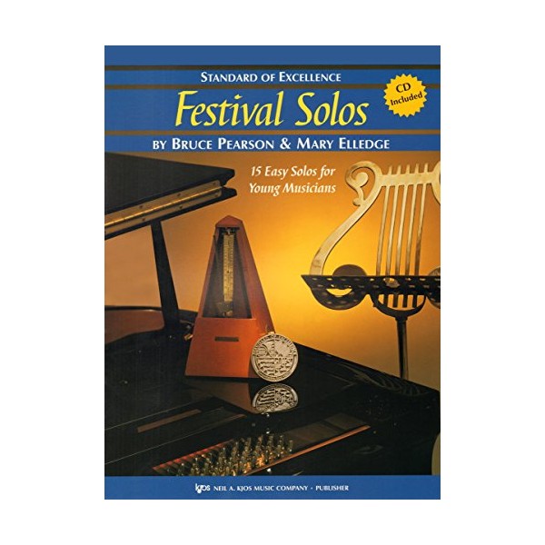 W37XR - Standard of Excellence - Festival Solos Book/CD Book