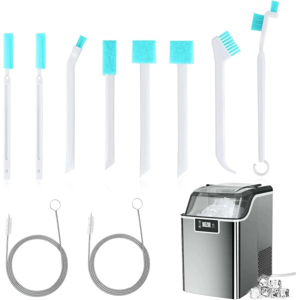 Unbranded Ice Machine Cleaner Brush Set - 2 Long Pipe