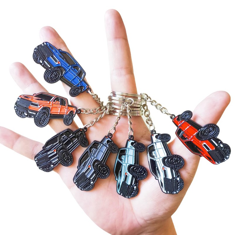 RUIHEDAHB 1PC Double-sided Car Keychain for Dodge RAM Key Chain