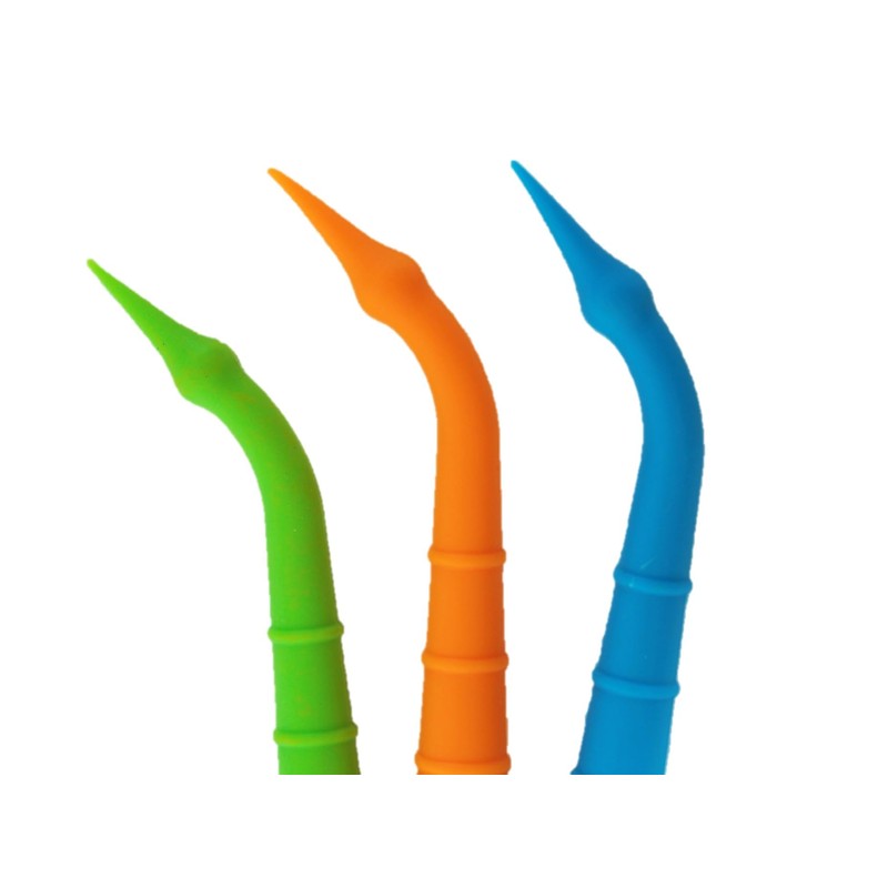 Plaque Buster (4 Count) Soft Interdental Pick, Gum Stimulator &