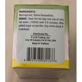 Sword Fish Brand Brand New Box of Moringa Tea Malunggay Healthy Exotic Drink