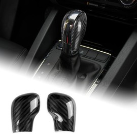 AIRSPEED Volkswagen The Beetle Golf Polo CC Jetta Sharan Tiguan Passat Exclusive Accessories Interior Parts Carbon Fiber Car Gear Shift Knob Headcover Stylish Custom Dress Up Volkswagen Protective