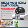 Yoidesu Camera Robot, Movable Pet Cam with Wheels, 1080P 2MP