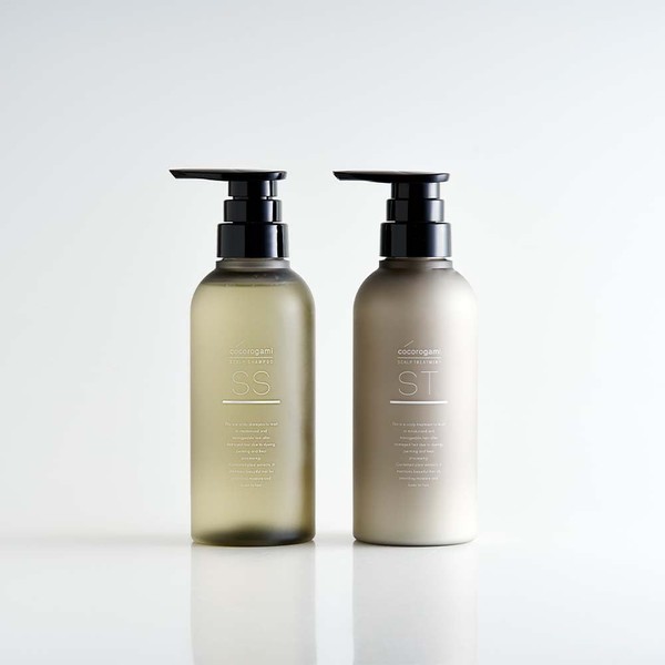 Cocorogami Scalp Shampoo Treatment Set, 10.1 fl oz (300 ml), 10.6 oz (300 g)