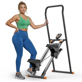 Niceday Steppers for Exercise at Home, Stair Stepper with Handlebar, Stair Climber, Stair Master with 300LBS Loading Capacity