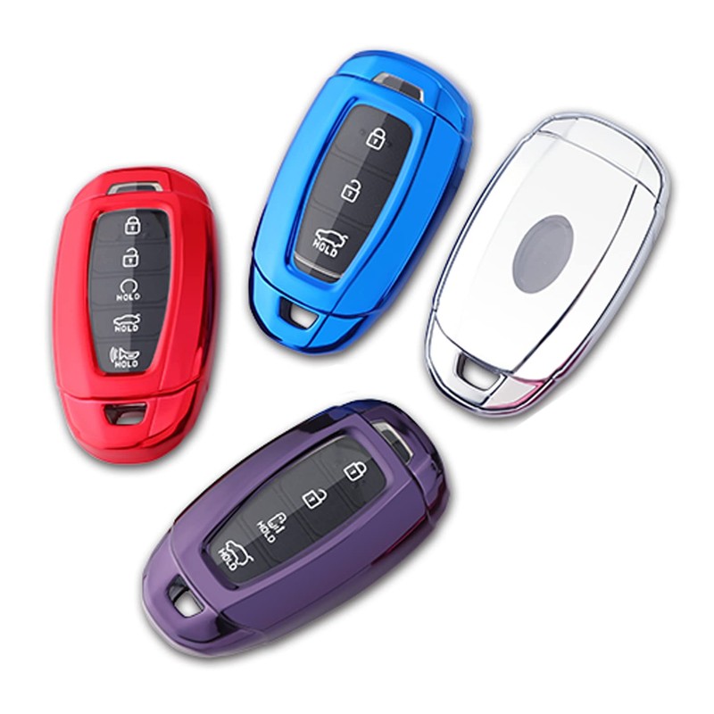 Key Fob Cover Case Fit for Hyundai Palisade Elantra GT