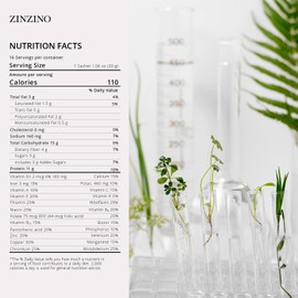 Zinzino LeanShake Vanilla - Whey Protein Powder for Healthy Body Balance, Muscle Building & Gut Health - Lean Body Protein Shake - (16 x 30g)