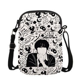 MYSOMY WSNANG Korean Group Crossbody Bag Jin Bag K-Pop Mitglieder Name Messenger Bag K-pop Lover Merchandise, Jin Cb UK, 14.7 x 2 x 21centimeters (5.8 x 0.8 x 8.3 inches)