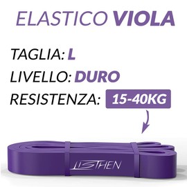 LISTHEN Elastic Resistance Band for Muscle Ups and Fitness, Ideal for Muscle Rehabilitation, Stretching and Yoga, Elastic Bands with Different Resistance for Any Workout (2