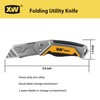 XW Utility Knife Set, Heavy Duty Zinc Alloy Retractable Box