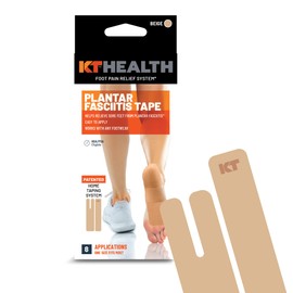 KT Tape, Plantar Fasciitis Tape, Foot Soreness Relief System, 8 Applications