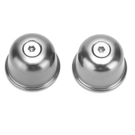 Motorcycle Handlebar End Cap CNC Aluminum Alloy Replacement for Triumph Street Twin/Bonneville/Scrambler 1200XCGray