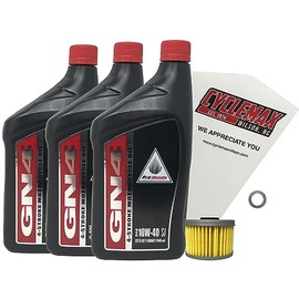 Cyclemax Oil Change Kit compatible with 2015-2023 Honda Rancher 420