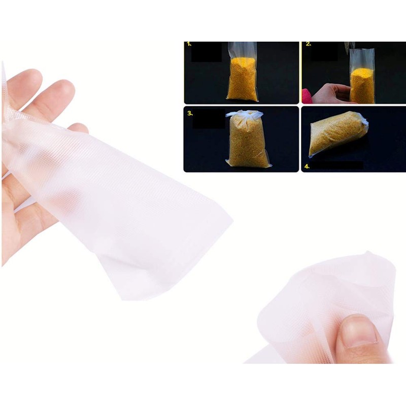 Milepetus Carp Fishing PVA Bags Quick Water Soluble Baits Bag