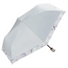 [2025] Wpc. Parasol Light Shielding Rim Organza Print Mini Gray