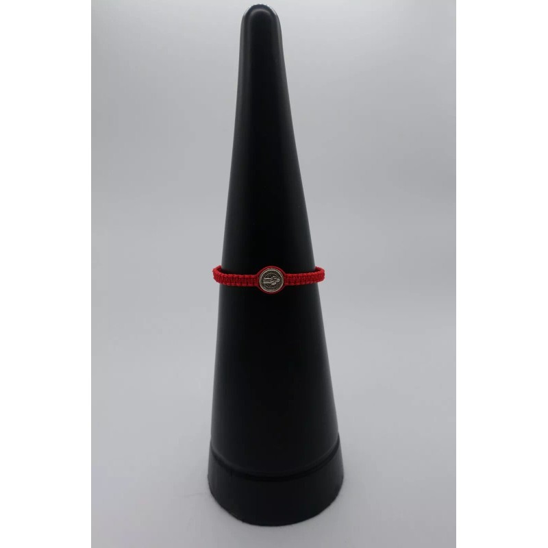 Evil Eye x12 red string kabbalah St Benito medal macrame