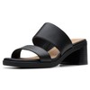 Clarks Women Jaylan Dusk Black Leather 11 Medium