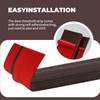 Vinyl Floor-Transition-Strip Door-Threshold 36 inch, Threshold 1/2'' ~ 3/5'', Transition-Strip