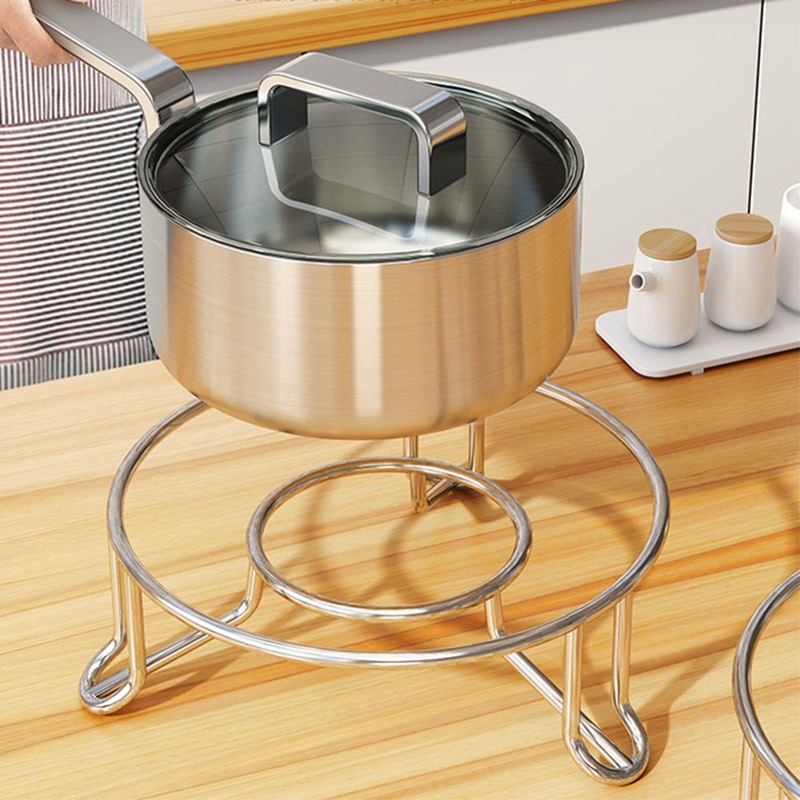 304 Stainless Steel Steaming Rack Insulated Multipurpose Pot Cooling Rack