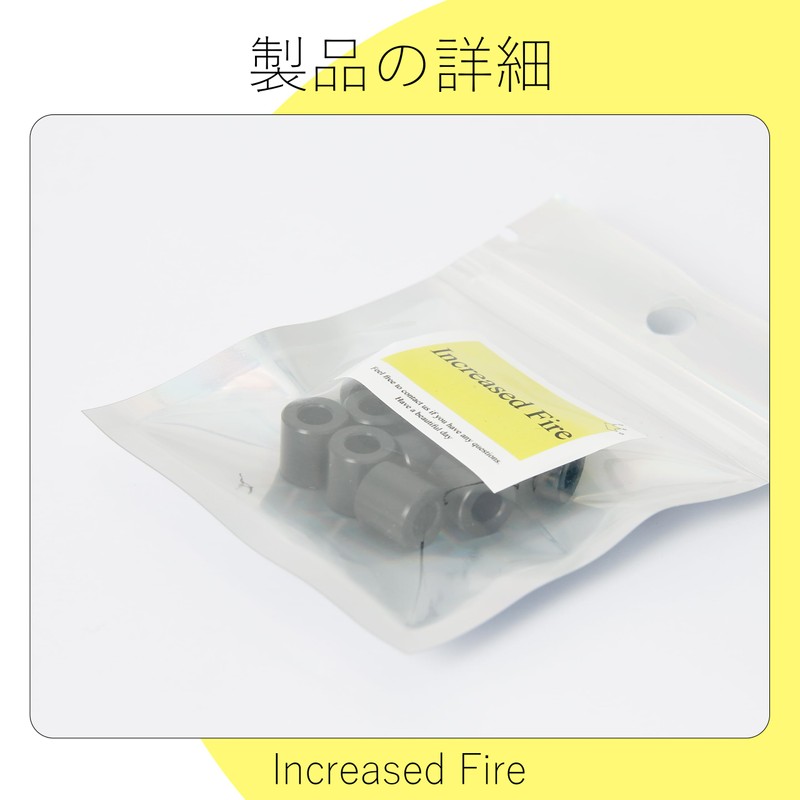 Increased Fire POM Spacers M5 5.2mm ID x 10mm OD