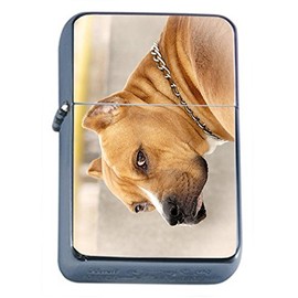 Dog Pit Bull 04 Oil Lighter