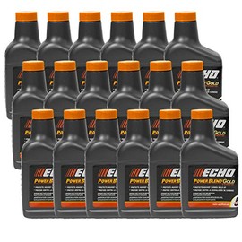 ECHO 24PK Oil 12.8 oz Bottles 2 Cycle Mix for 5 Gallon - Power Blend 6450005