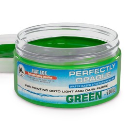 Flat Fox Screen Printing Opaque Water Based Fabric Inks (Green, 100g)…